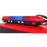 Elektrické autíčko - hasičské - červené